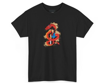 Camiseta de Mulan y el Dragón, Top de Princesa Guerrera de Disney