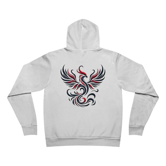 Ai Phoenix Unisex Fleece Hoodie, Phoenix Sweatshirt
