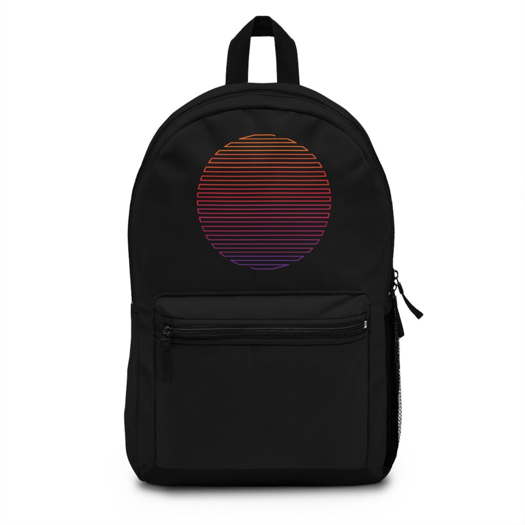 Simple Rucksack Design Minimalist Backpack, Linear Light Design, Geometric Rucksack - Etsy