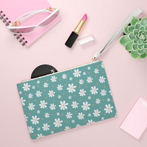 Floral Clutch Bag | Spring Accessory, Makeup Pouch, Cute Purse, Gift for Her, Party Essential