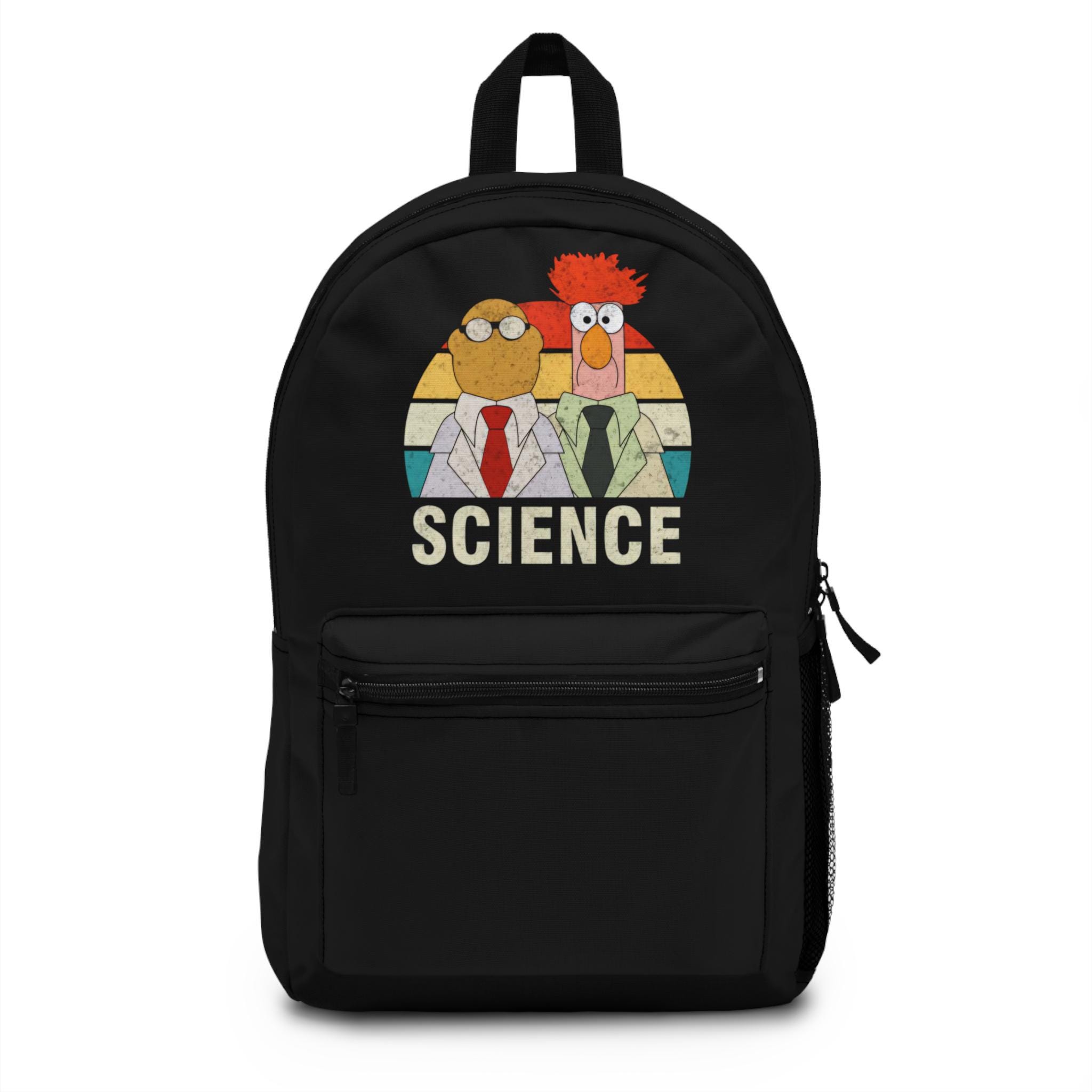 Backpack, Muppet Science Design, School Bag, Book Bag, Kids