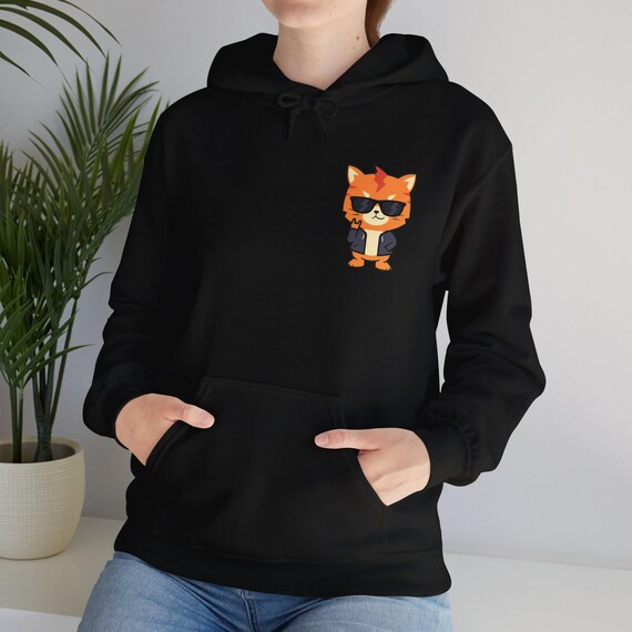Sweat-shirt à capuche unisexe Smart Cat, cadeau drôle pour