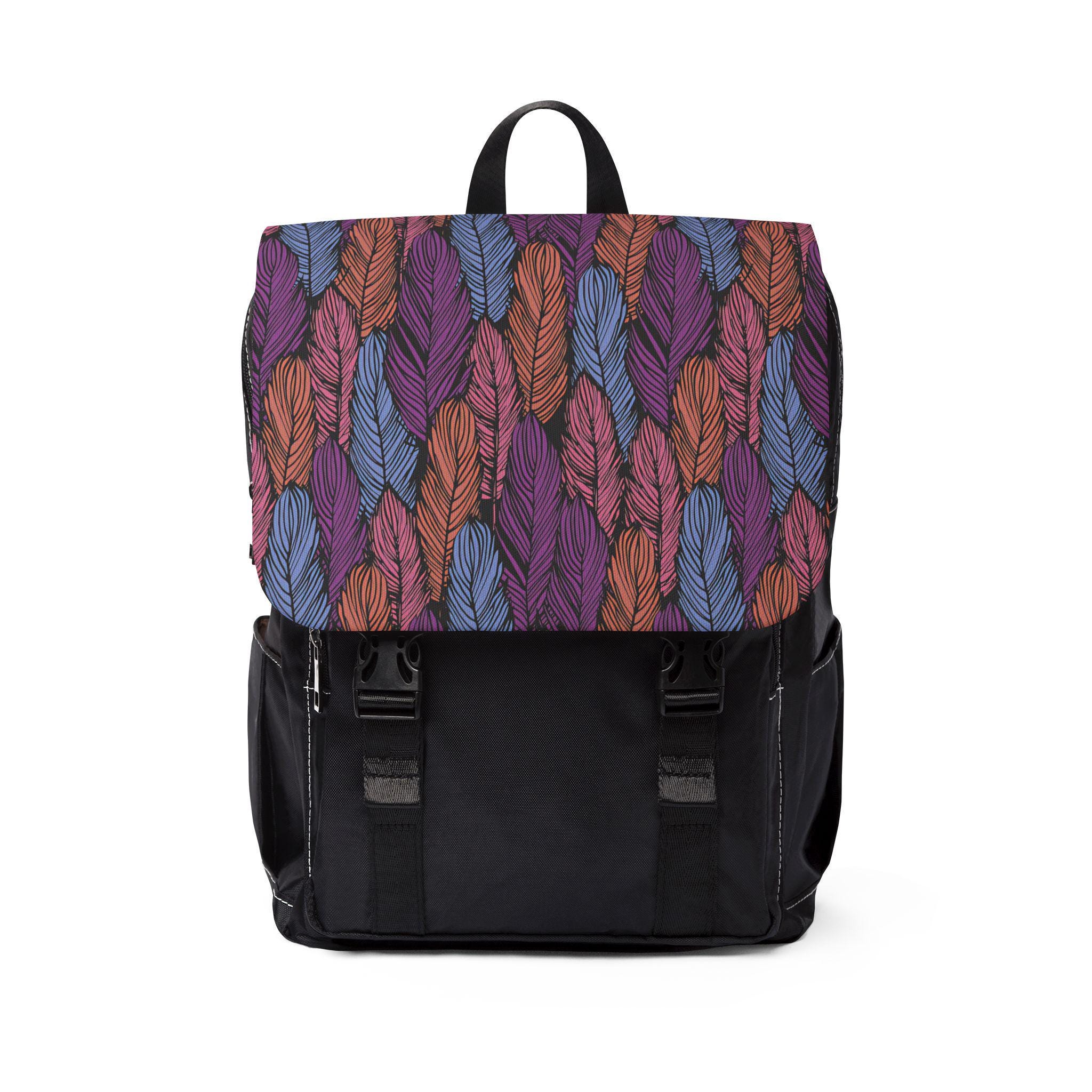 Discover Bohemian Unisex Casual Shoulder Backpack