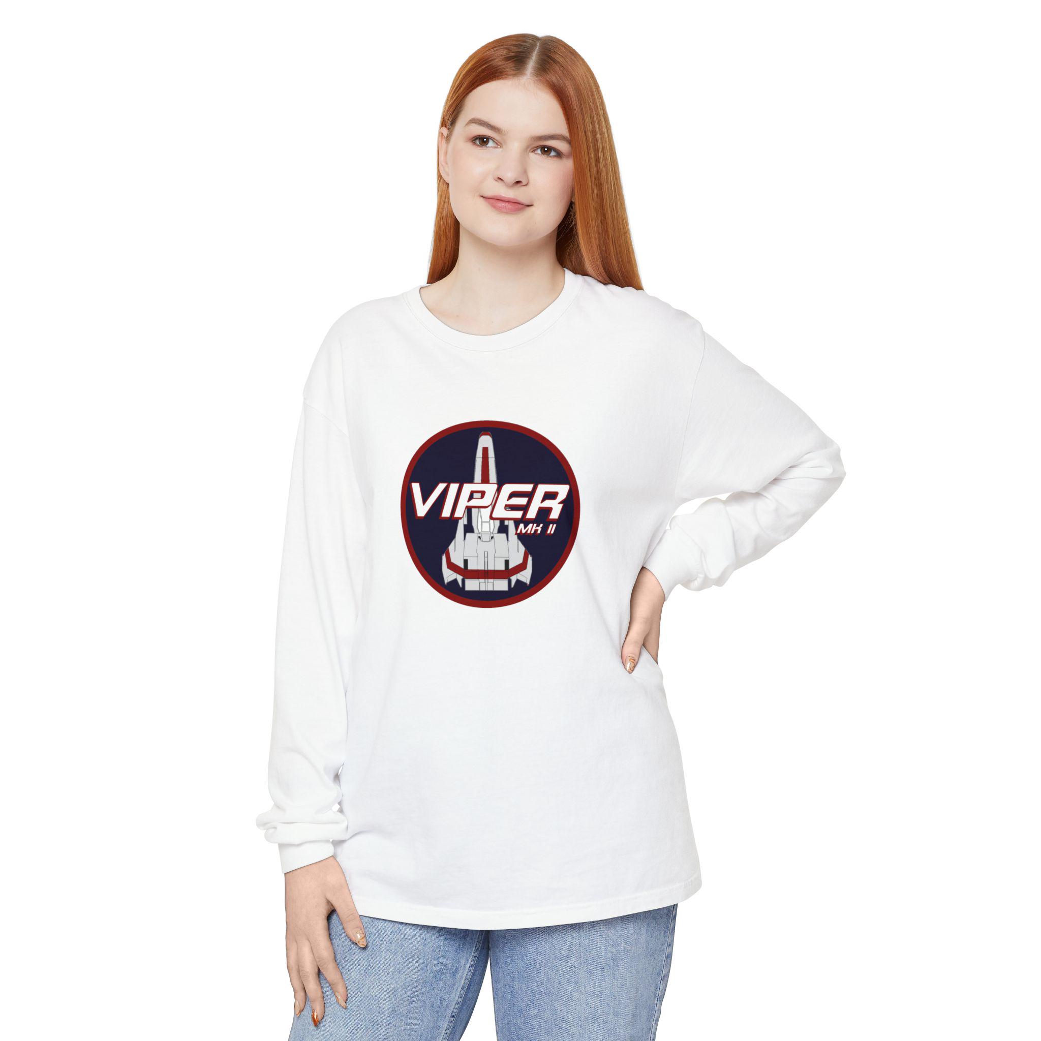 Viper Space Long Sleeve Tee, Retro Pop Culture T-shirt - Etsy