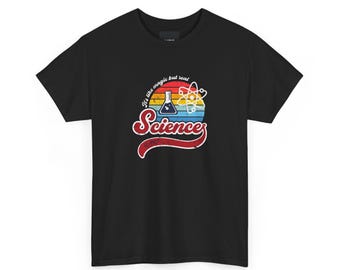 Science Graphic Heavy Cotton Tee, Playful Design