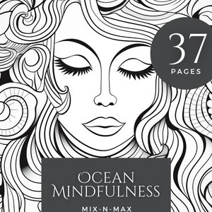 Adult Colouring, Mindfulness, Colouring book, Print at home, Relaxation, Adult Colouring sheets.