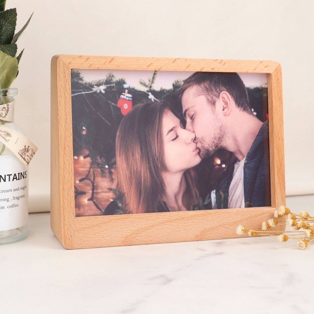 Personalized Wooden Photo Frames Customized Photo Desktop Etsy UK