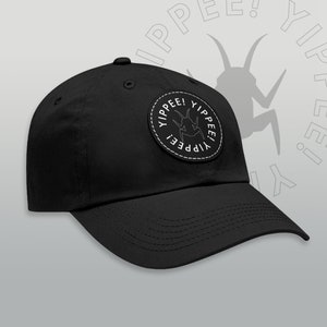 Lethal Company Yippee Loot Bug Hat with Leather Patch