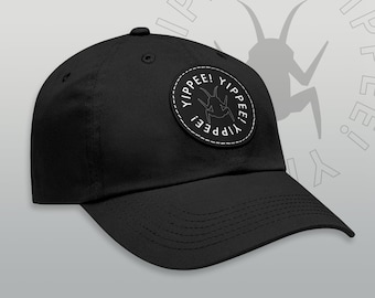 Lethal Company Yippee Loot Bug Hat with Leather Patch