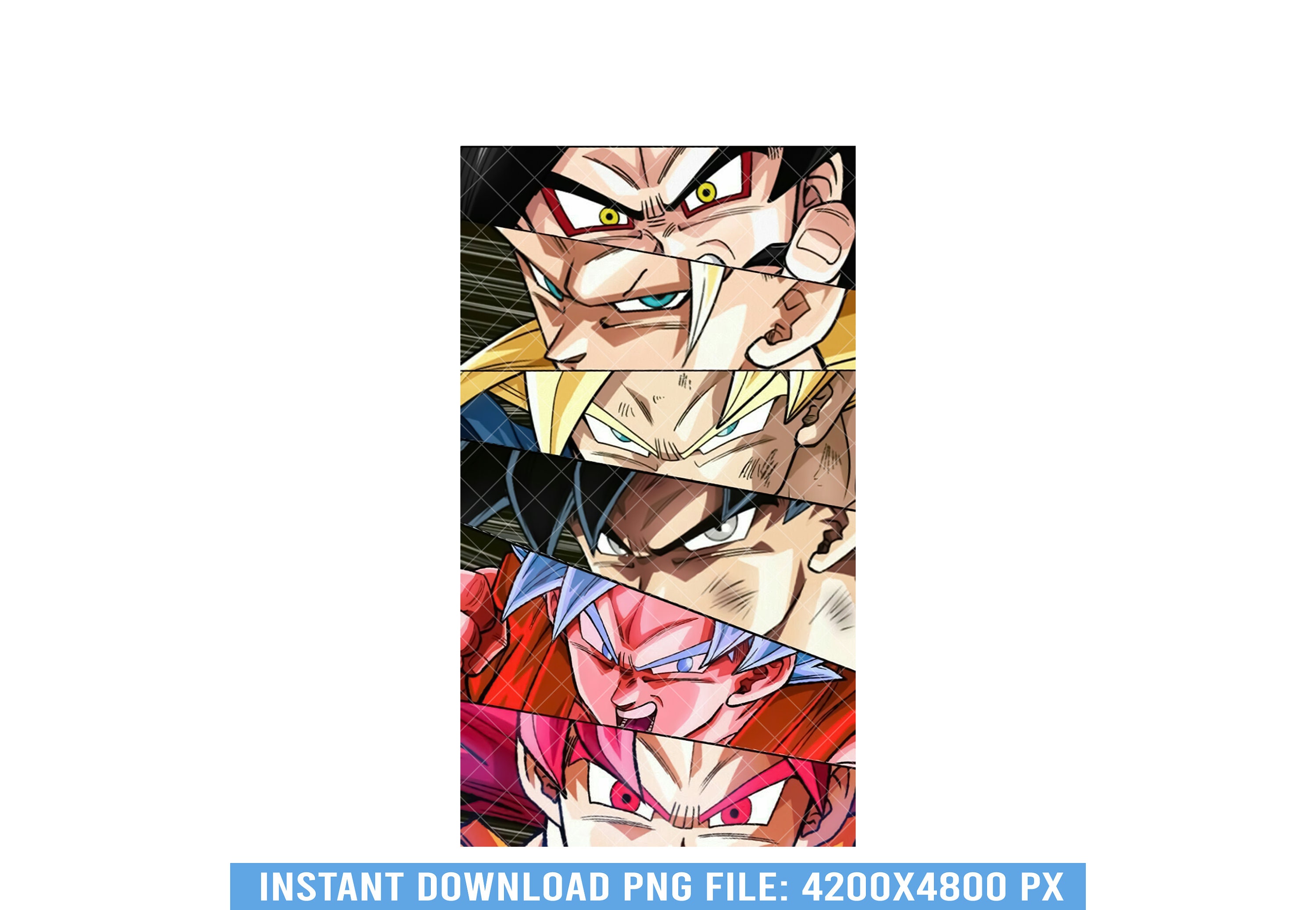 3D Japanese Anime Wallpaper Dragon Ball Supercharacter Poster