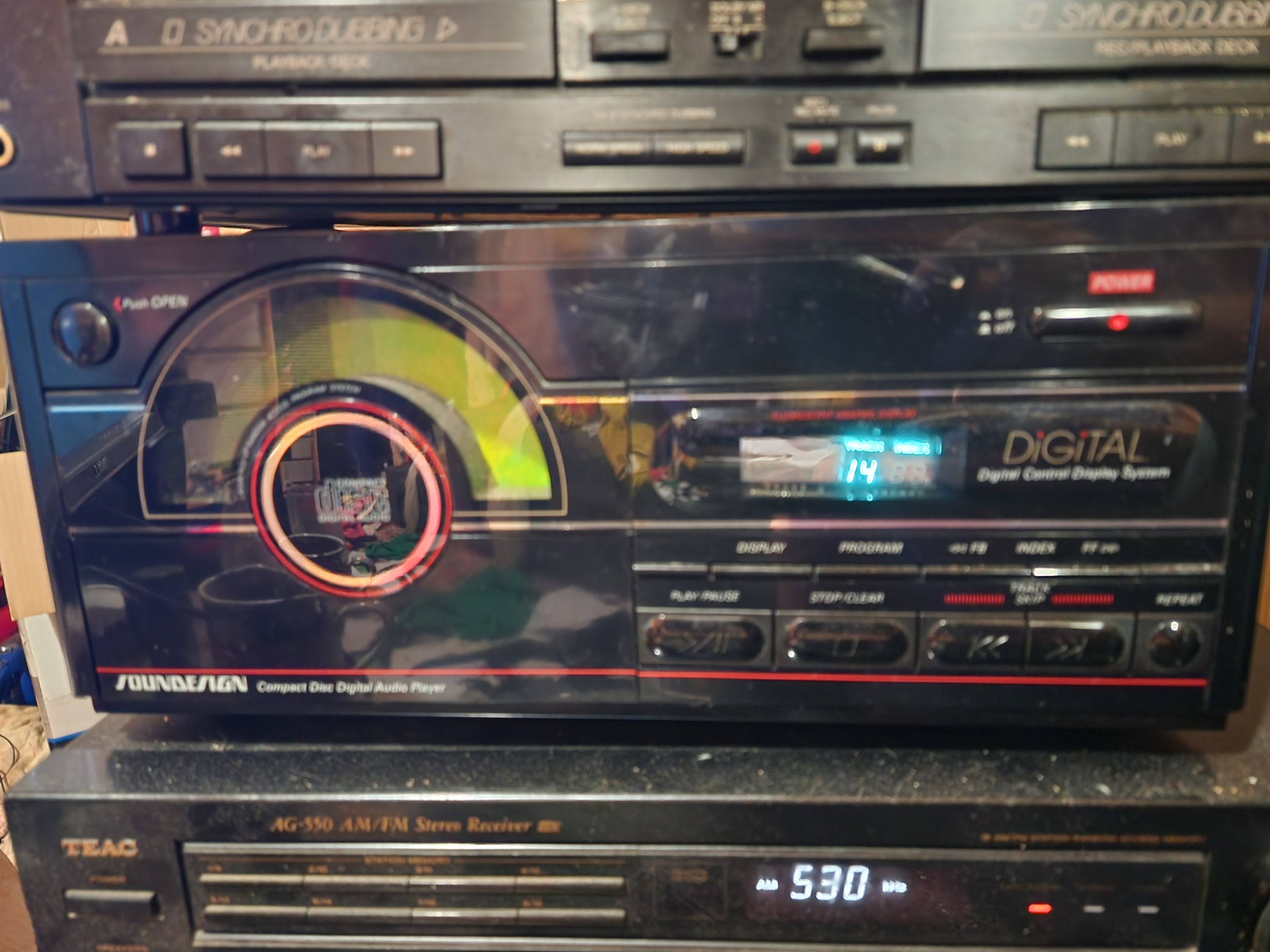 Soundesıgn Vertical Cd Player Etsy