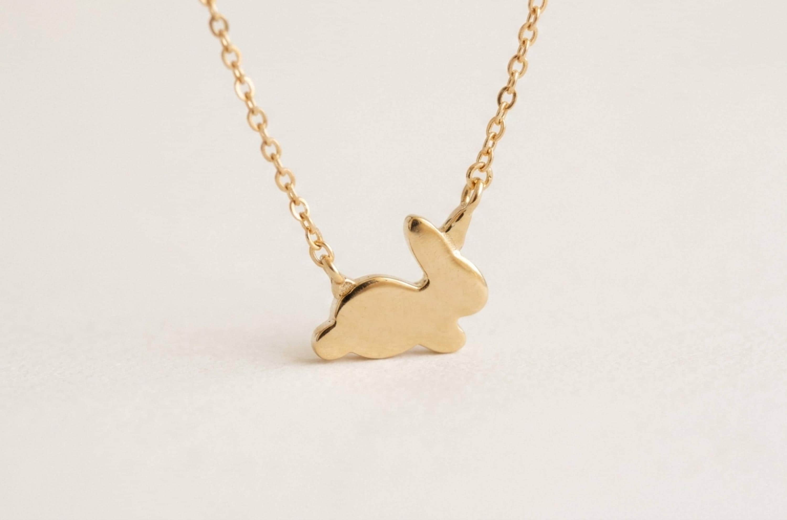 Bunny necklace - Etsy 日本