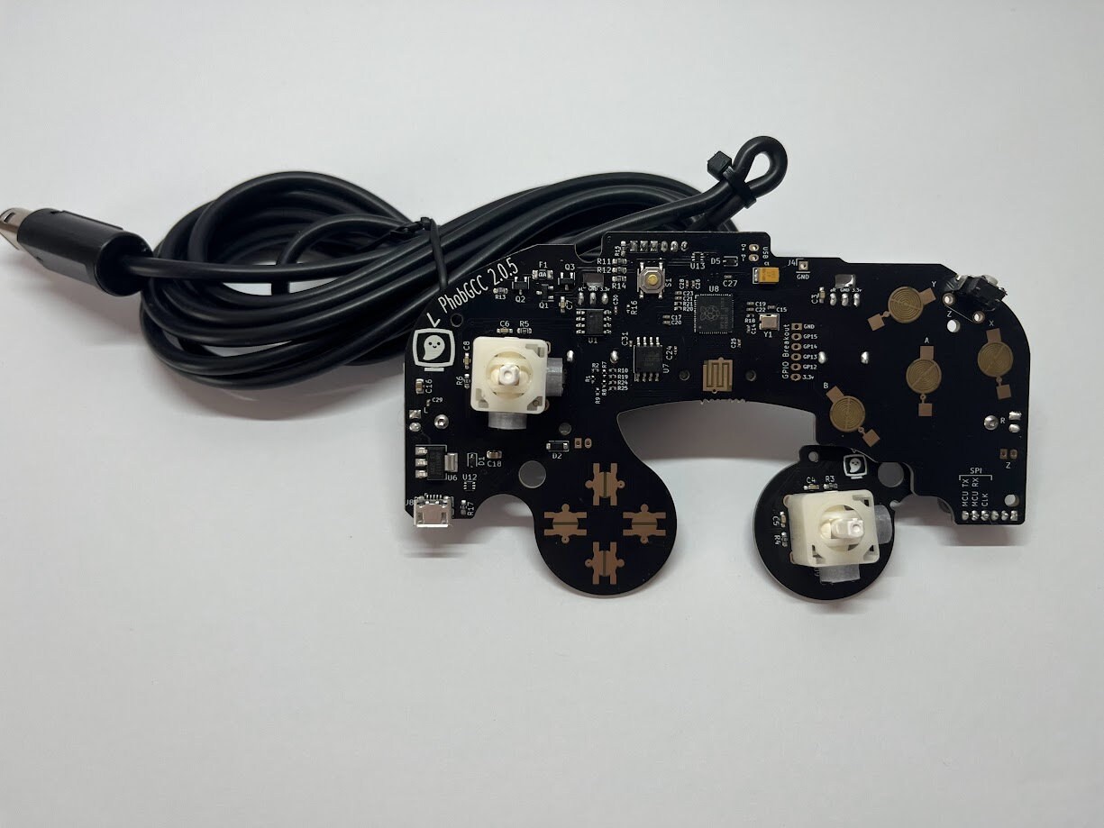 PhobGCC かっこよ Ver2.0.5 シルバー LRマウスクリック化