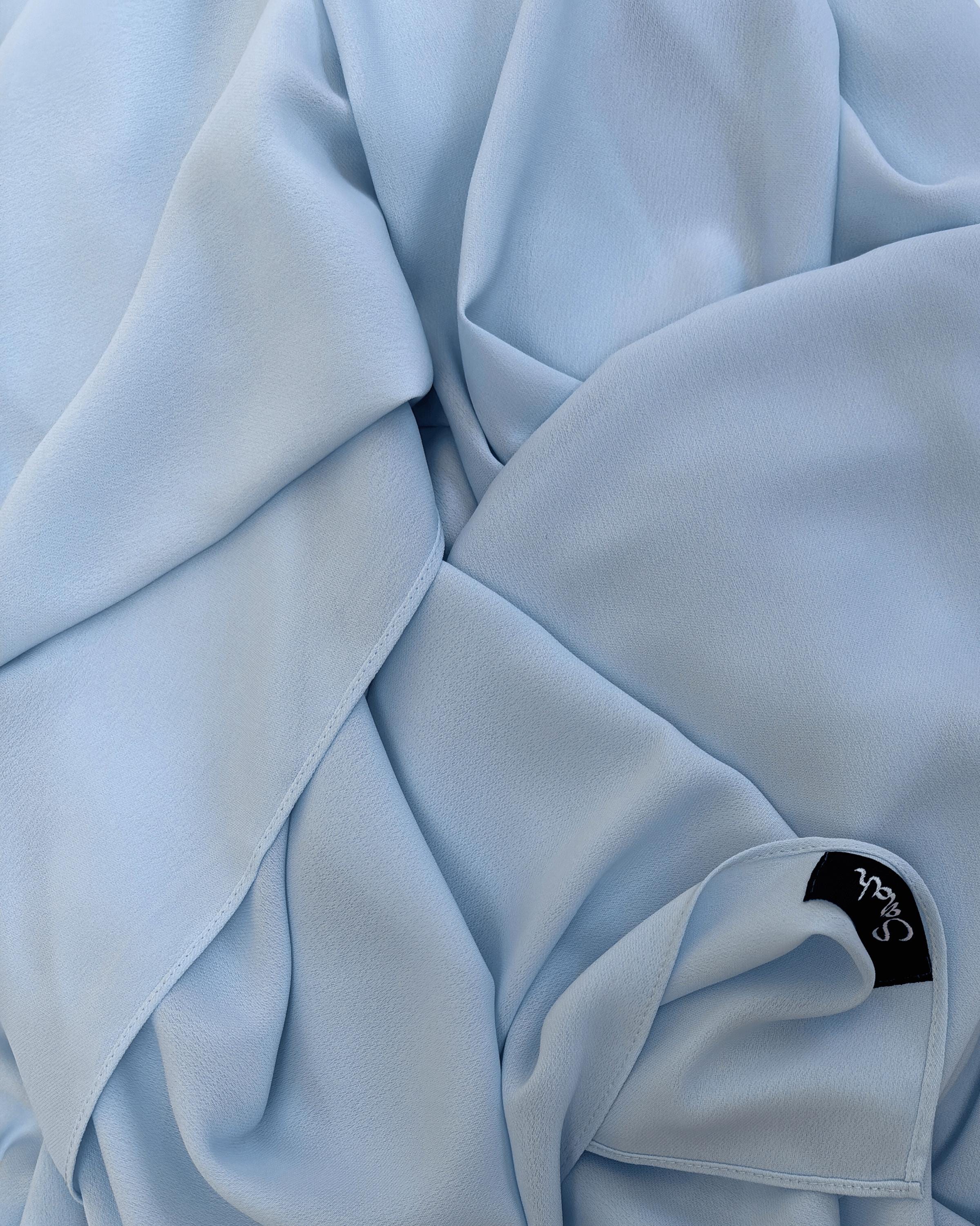 Diamond Chiffon Hijab - Dusty Blue - Etsy