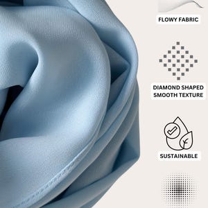 Diamond Chiffon Hijab - Dusty Blue - Etsy