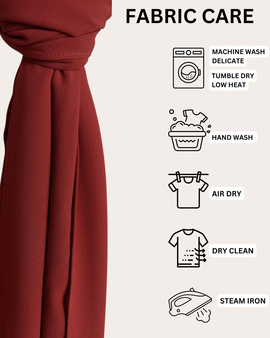 Diamond Chiffon Hijab - Burgundy Bliss - Etsy