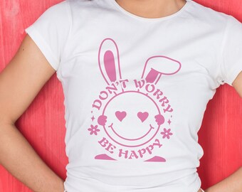 Happy Easter SVG PNG PDF, Easter Vibes Svg, Bunny Svg, Kids Easter Svg, Easter Shirt Svg, Easter Svg, Easter Squad Svg, Easter Bunny Svg