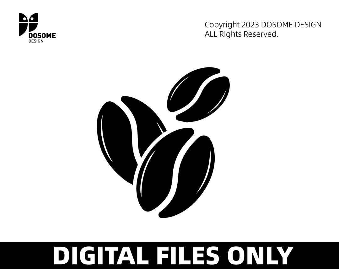 Coffee Beans SVG Files | Coffee Beans Cut Files | Coffee Bean ...