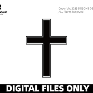 Christian Cross SVG Files | Christian Cross Cut Files | Christian Cross Vector Files | Christian Cross Clip Art | CnC Files