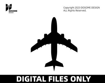 Airplane SVG Files | Airplane Cut Files | Airplane Vector Files | Travel Vector | Airplane Clip Art | CnC Files