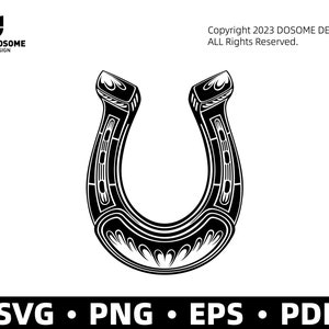 Horseshoe SVG Files | Horse Shoe Cut Files | Horseshoe Vector Files | Horse Shoe Vector | Horseshoe Clip Art | CnC Files | St Patrick's Day