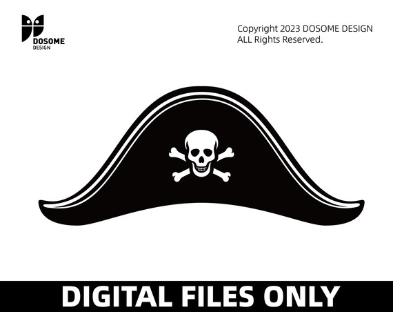 Pirate Hat SVG Files Pirate SVG Cut Files Pirate Hat Vector