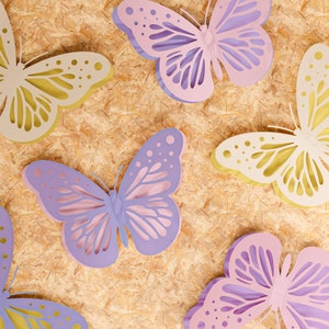 3d layered butterfly svg bundle, layered cut files. Butterflies Papercut, Multilayered laser cut files Digital Download.