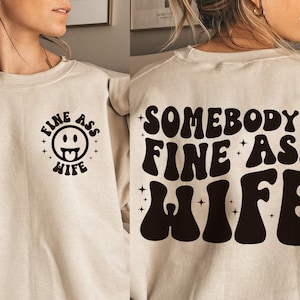 Jemandes feiner Esel Frau svg, Frau svg, Fine Ass Wife svg für Sweatshirt, lustiges Shirt für Ehepartner, trendiger gewellter Text svg, Eheleben svg png