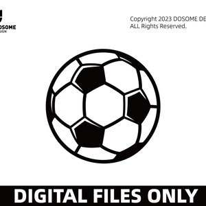 Soccer Ball SVG Files | Football Cut Files | Soccer Ball Vector Files | Layered Soccer Ball Vector | Soccer Ball Clip Art | CnC Files