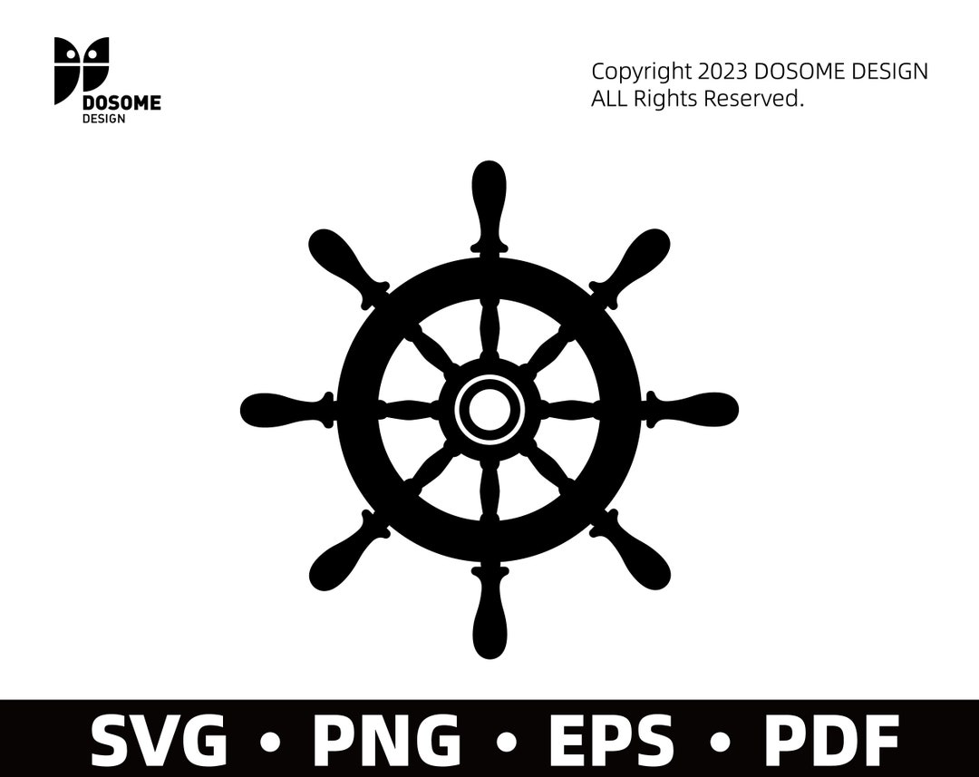 Ship Wheel SVG Files | Nautical Ship Wheel SVG Cut Files | Ship Wheel ...