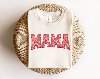 Floral Mama PNG, Retro Mama Png, Mama Flower Png, Mom Sublimation Png, Mama Shirt Design, Mother's Day Png, Sublimation Design