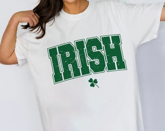 Irish SVG, St Patrick's Day Svg, Retro St Patricks, Clover Svg, Lucky Shamrock Svg, St Patrick's Day Sublimation Designs, Digital Download