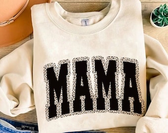 Mama Leopard Print PNG Design, Trendy Mama Varsity Png, Retro Mama Png, Mama Png, Funny Mama Png, Mama Sublimatie Designs, Digitale Download