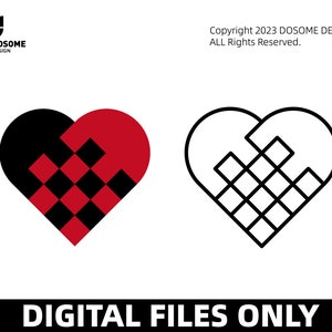 Hearts Svg Bundle, Heart Outline Svg, Heart Cut Files, Heart Clipart, Hearts Svg, Love Svg, Solid Heart Svg, Png, Dxf, Eps, Pdf