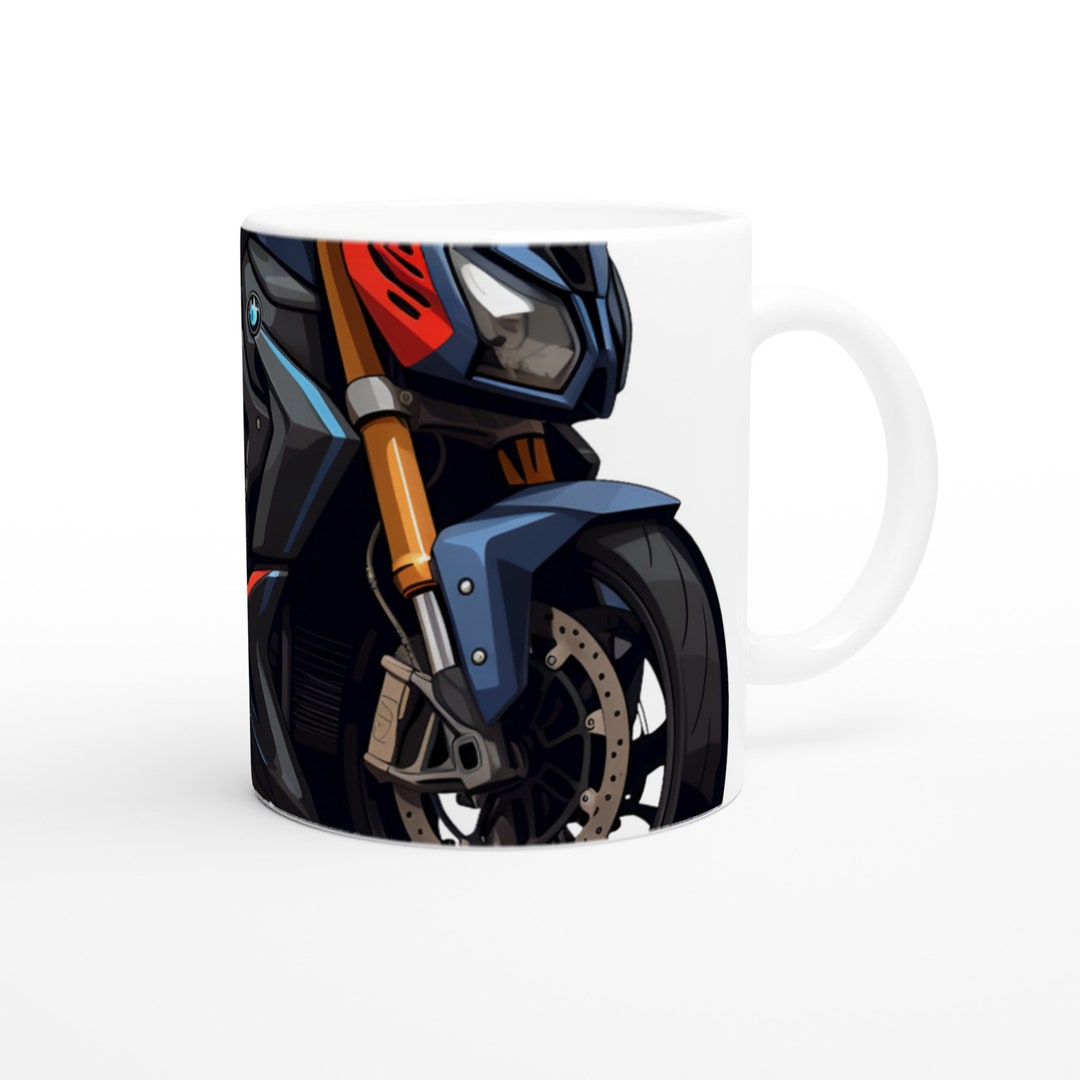 BMW M1000R Motorcycle Coffee Mug, Gift for Him, Gift for Her