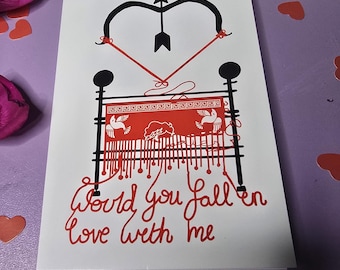 Odysseus and Penelope Greek Mythology Valentines Card Sticker