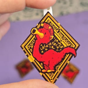 Dugga Doo Inspired Charm Doctor Who Earrings Necklace Pin Keychain Phone Charm