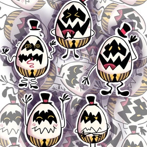 Hazbin Hotel Egg Bois Stickers