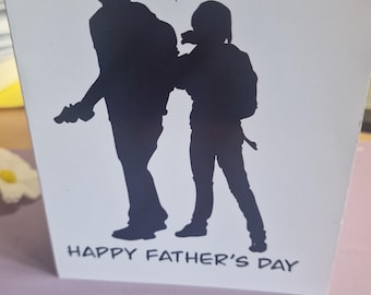 The Last of Us Inspired Fathers Day Card