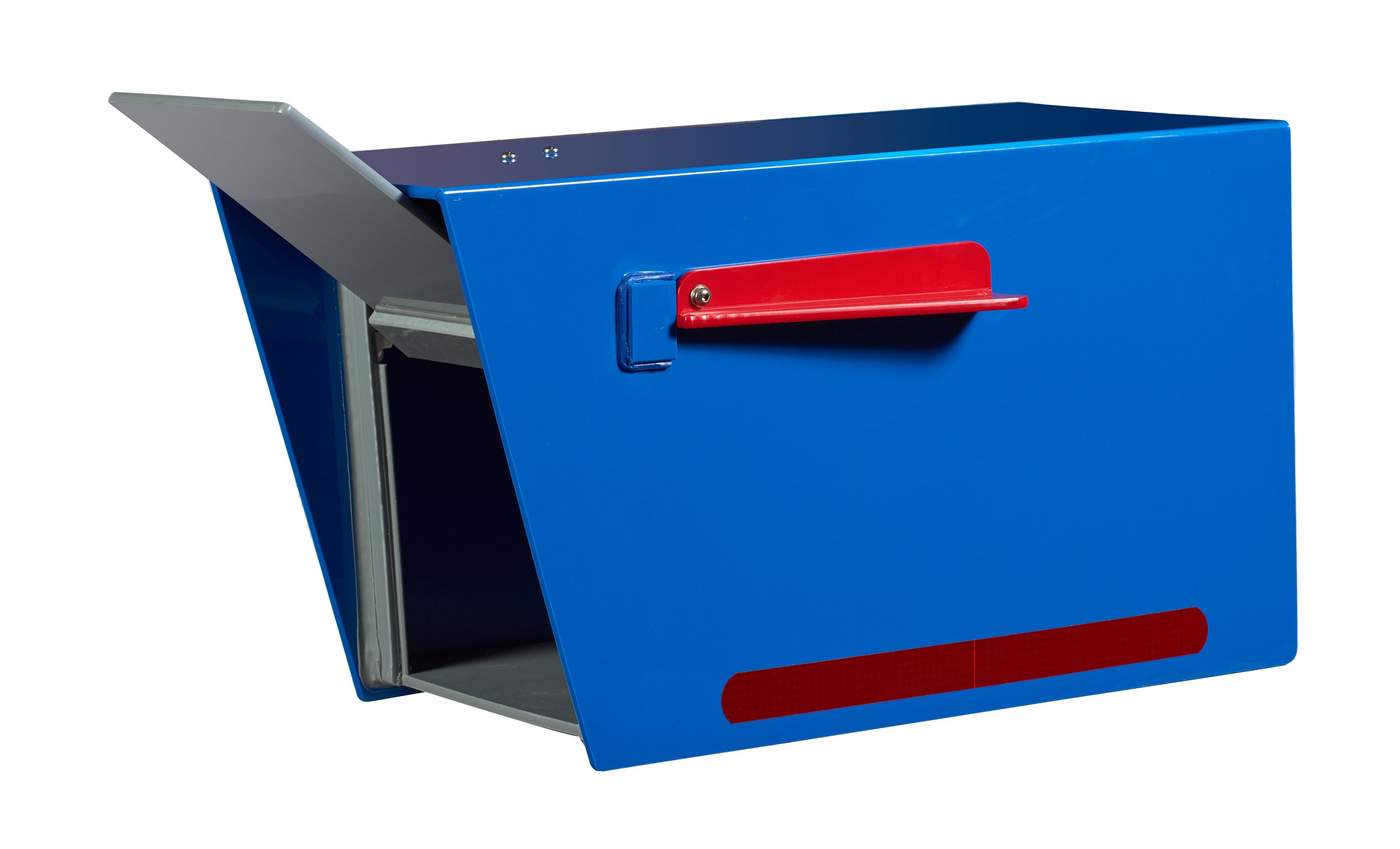 Mailbox Duraline Premium Quality Plastic Rural Mailbox Two Way Flag