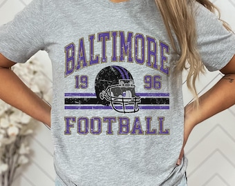 Baltimore Football Retro Shirt, Classic Football Gift, Vintage Sport T-Shirt