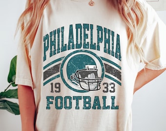 Vintage Philadelphia Football Gift, Philadelphia Retro T-Shirt