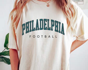 Retro Philadelphia Football Shirt, Football T-Shirt, Vintage Gift for Her