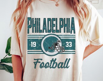 Philadelphia Football Shirt, Retro Football Tee, Vintage Gift for Her