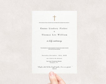 Christian Wedding Invitations, Bible Verse Wedding Invitations, Church Wedding Invitations,Bible Verse Wedding,Religious Wedding Invitations