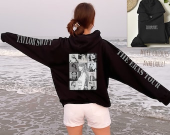 Sweat à capuche Taylor Eras Swift Merch cadeau personnalisé Sweat à capuche tendance affiche Swift Fan de Taylor Taylorswift Midnights Merch 1989