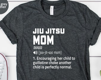 Jiu Jitsu Mom Unisex T-shirt, Jiu Jitsu Brasil Brazilian Tee, Mother&#39; s Day Gift, MMA Tee, Mixed Martial Art Tee