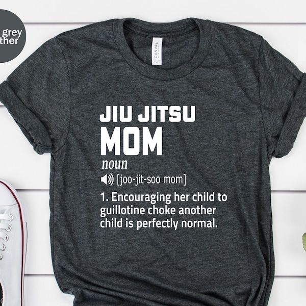 Jiu Jitsu Mom Unisex T-shirt, Jiu Jitsu Brasil Brazilian Tee, Mother' s Day Gift, MMA Tee, Mixed Martial Art Tee