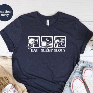 Funny Casino Unisex T-shirt, Funny Casino Shirt, Gambling Shirt, Gambler Vegas Gift, Slot Player Tee
