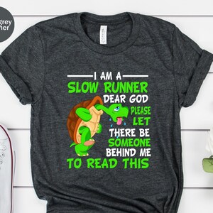 Funny Running Shirt, Slow Runner Unisex T-shirt, Workout Shirt, Turtle Tee, Slow Runners Club, Jogging Shirt, Running Tee